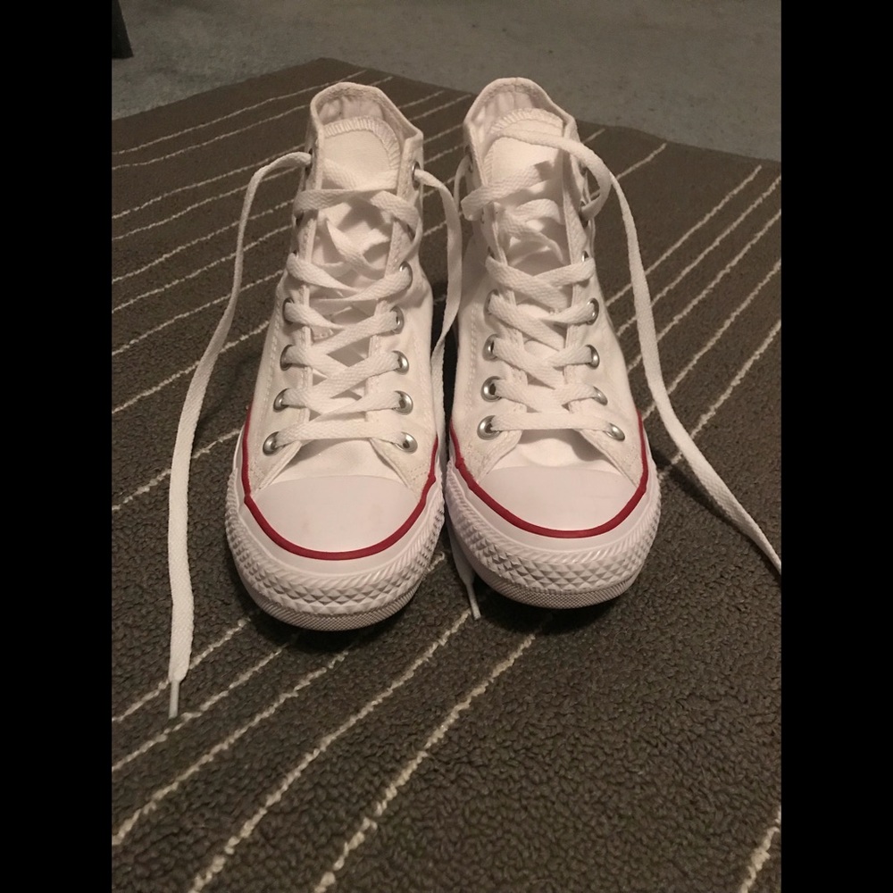 Hightop White Converse